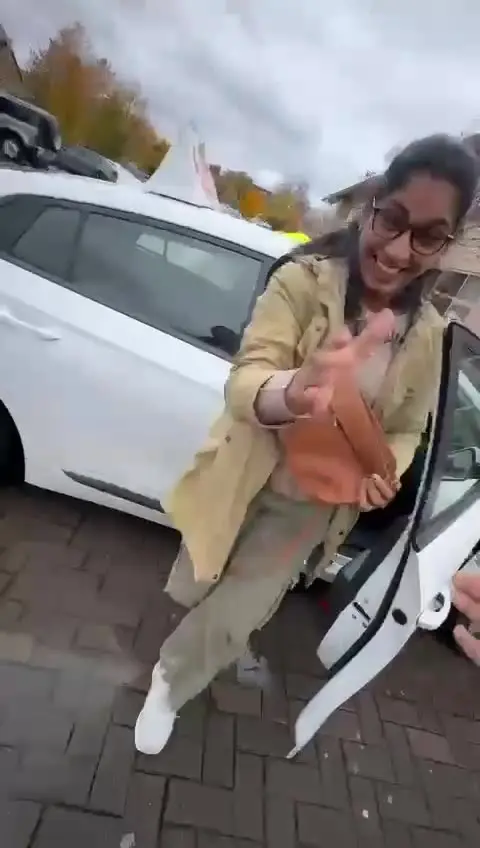 Video still: Handshake moment
